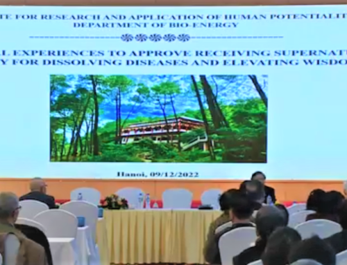 BÀI PHÁT BIỂU THAM LUẬN TẠI HỘI THẢO QUỐC TẾ LẦN THỨ NHẤT VỀ NHỮNG KHẢ NĂNG ĐẶC BIỆT CỦA CON NGƯỜI CỦA NCC. TRẦN THU HÀ & TRẦN VĂN PHÚC