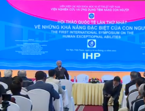 BÀI PHÁT BIỂU THAM LUẬN TẠI HỘI THẢO QUỐC TẾ LẦN THỨ NHẤT VỀ NHỮNG KHẢ NĂNG ĐẶC BIỆT CỦA CON NGƯỜI CỦA GS.VS. ĐÀO VỌNG ĐỨC